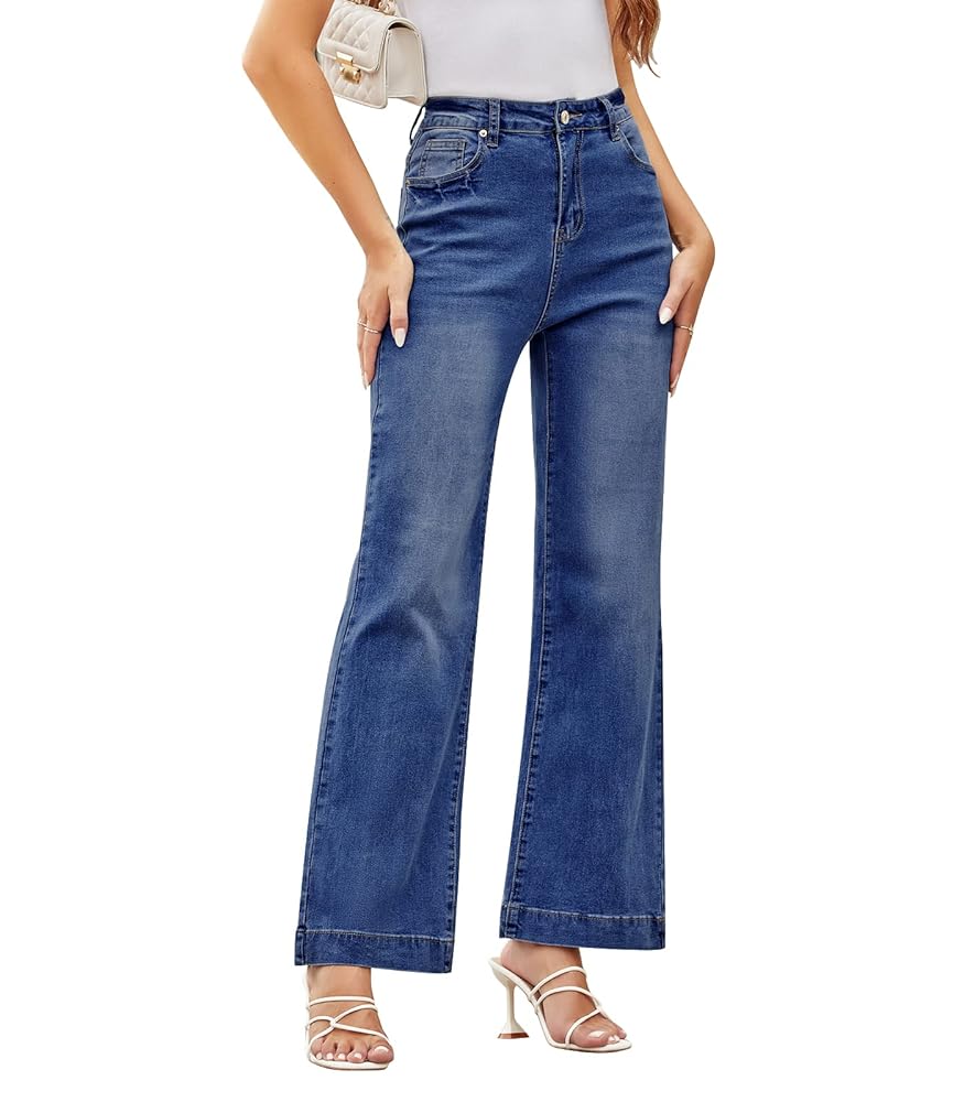【2plan】Linda cat flare denim pants 2plan】Linda cat flare denim pants COUT-DE-LA-LIBERTE-LINDA